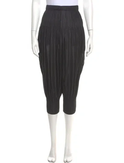 Pre-owned Issey Miyake Skinny Leg Pants In Black