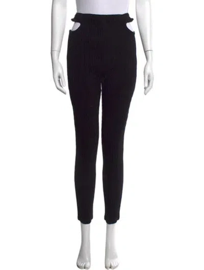Pre-owned Issey Miyake Skinny Leg Pants In Black