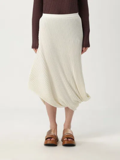 ISSEY MIYAKE SKIRT ISSEY MIYAKE WOMAN COLOR WHITE,G97866001