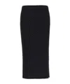 Issey Miyake Sleek Pleats Skirt In Black