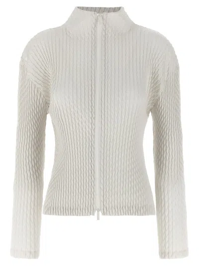 ISSEY MIYAKE ISSEY MIYAKE 'SLEEK PLEATS' CARDIGAN