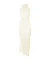 Issey Miyake Sleeveless Dress In White