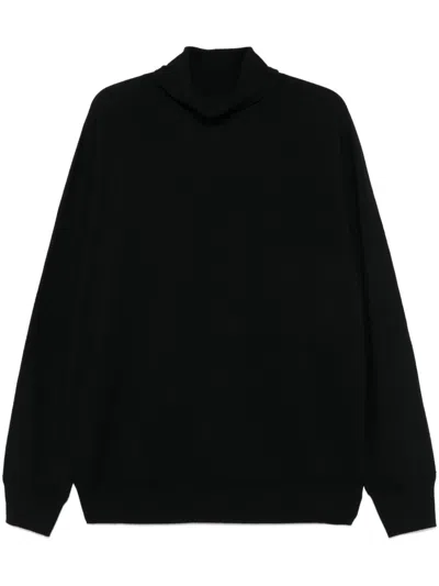 Issey Miyake Smooth Sweater In Black