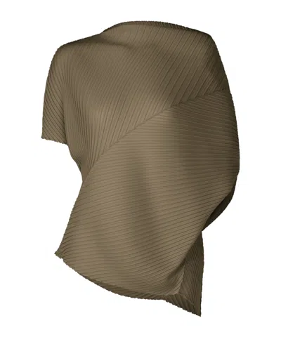 Issey Miyake Soft Fold Pleats In Gold