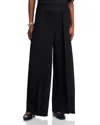 Issey Miyake Soft Fold Pleats Pants In Black