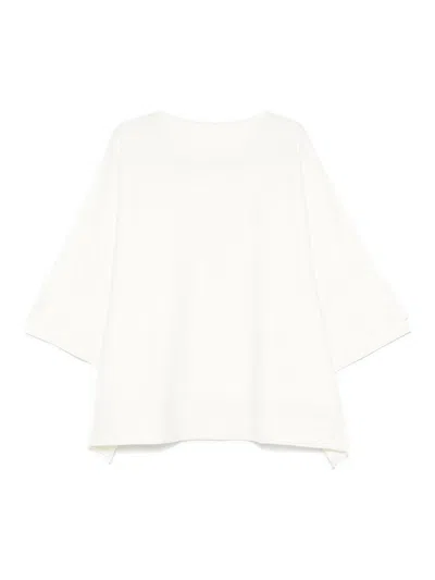 ISSEY MIYAKE VESTIDO MIDI - BLANCO