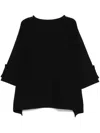 Issey Miyake Square Rib A P Dress In Black