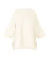 Issey Miyake Square Rib Ap Sweater In White