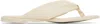 Issey Miyake Ssense Exclusive Bridal Capsule Three-fold Sandals In 08 Kouzo Ivory