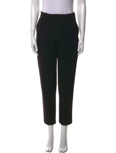 Pre-owned Issey Miyake Straight Leg Pants In Black