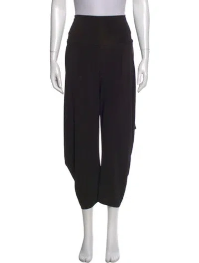 Pre-owned Issey Miyake Straight Leg Pants In Black