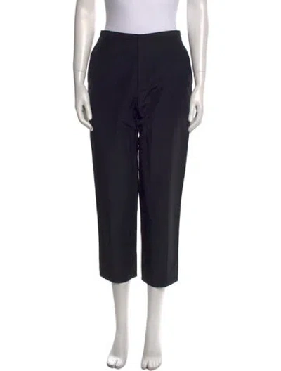 Pre-owned Issey Miyake Straight Leg Pants In Black