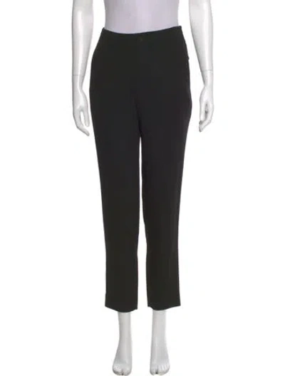 Pre-owned Issey Miyake Straight Leg Pants In Black