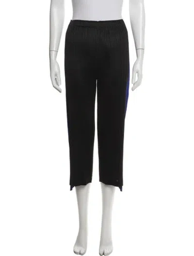 Pre-owned Issey Miyake Straight Leg Pants In Black