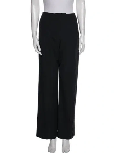 Pre-owned Issey Miyake Straight Leg Pants In Blue