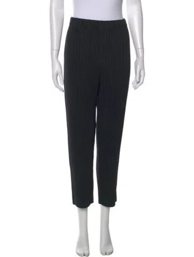 Pre-owned Issey Miyake Straight Leg Pants In Blue