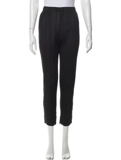 Pre-owned Issey Miyake Straight Leg Pants In Blue