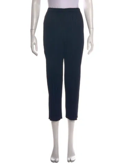 Pre-owned Issey Miyake Straight Leg Pants In Blue