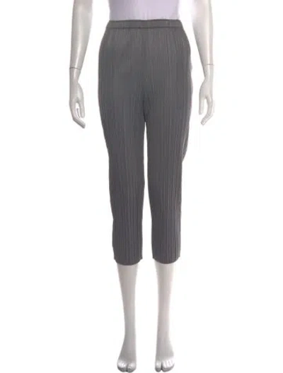 Pre-owned Issey Miyake Straight Leg Pants In Grey