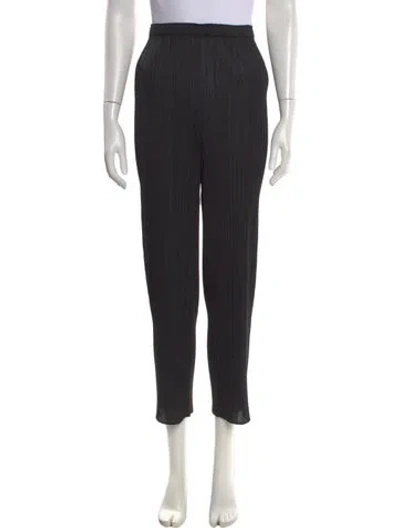 Pre-owned Issey Miyake Straight Leg Pants W/ Tags In Black