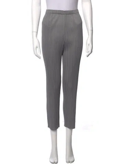 Pre-owned Issey Miyake Straight Leg Pants W/ Tags In Gray