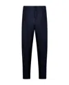 Issey Miyake Pinstripe Pattern Straight Trousers In Black