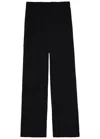 Issey Miyake Straight-leg Plissé Trousers In Black