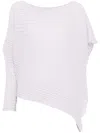 Issey Miyake Stream Blouse In Purple