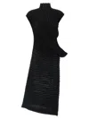 Issey Miyake Black Stream Dress