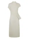 Issey Miyake Stream Dress In Neutral