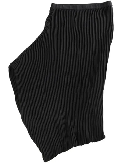 Issey Miyake Stream Skirt Clothing In Black