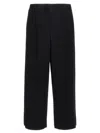 Issey Miyake Streight Leg Trousers In Black