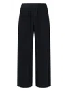 Issey Miyake Streight Leg Trousers In Blue