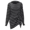 Issey Miyake Puff-sleeve Midi Dress In Grey