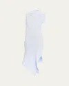 Issey Miyake Asymmetric Midi Dress