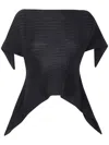 Issey Miyake Women Subdued Top In Black