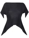 Issey Miyake Women Subdued Top In Black