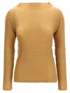 Issey Miyake Suede Like Pleats Shirt And Blouse Beige In Brown