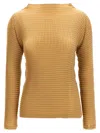 Issey Miyake Suede Like Pleats Shirt And Blouse Beige In Brown