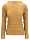 Issey Miyake Suede Like Pleats Shirt And Blouse Beige
