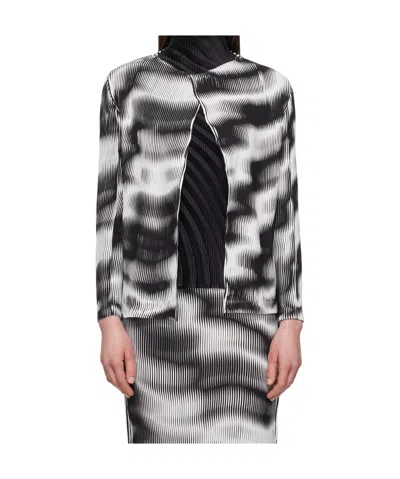 ISSEY MIYAKE ISSEY MIYAKE SWAY PLEATS CARDIGAN
