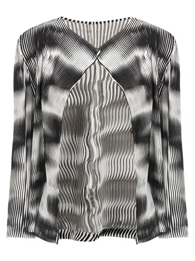 ISSEY MIYAKE ISSEY MIYAKE SWAY PLEATS' CARDIGAN