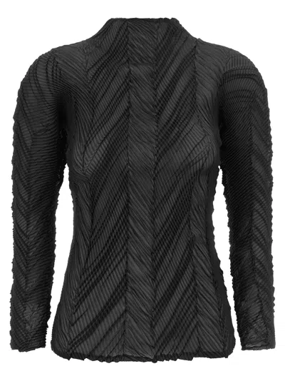 Issey Miyake Sweater In Black