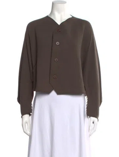 Pre-owned Issey Miyake Sweater In Grey
