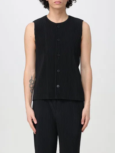 Issey Miyake Suit Vest Homme Plisse'  Men Color Black In Schwarz