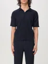 Issey Miyake Sweater Homme Plisse'  Men Color Blue In Blau