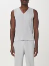 Issey Miyake T-shirt Homme Plisse'  Men Color Grey In Grau