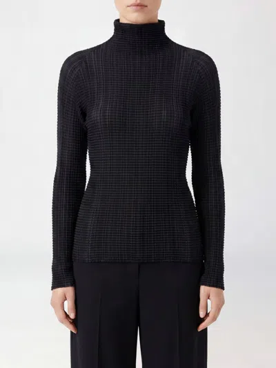 Issey Miyake Sweater Woman In Black