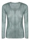 Issey Miyake Blue January Chiffon Twist 1 Top