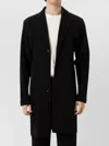 Issey Miyake Tailored Coat With Pinstripe And Buttons In Multi